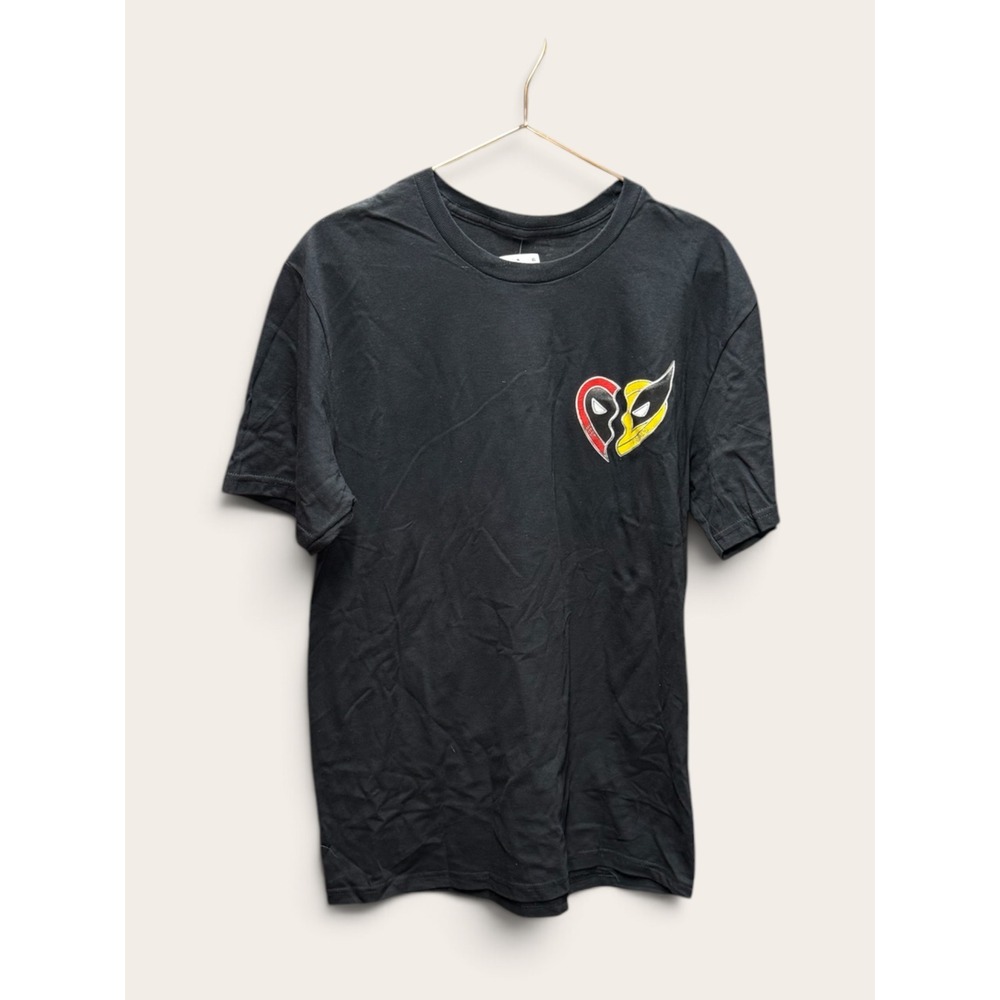 Marvel Studios Deadpool & Wolverine Best Friends Graphic T-Shirt Black Mens L